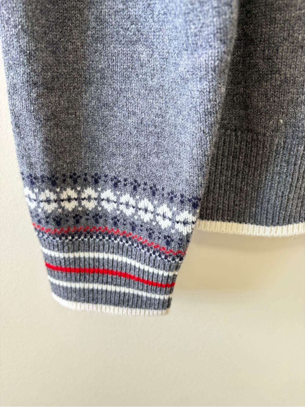 The Rumere Rose Icelandic Fair Isle Wool Cardigan Size 42 - Picture 4 of 10